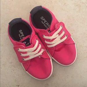 SOLD sperry toddler sneakers size 6